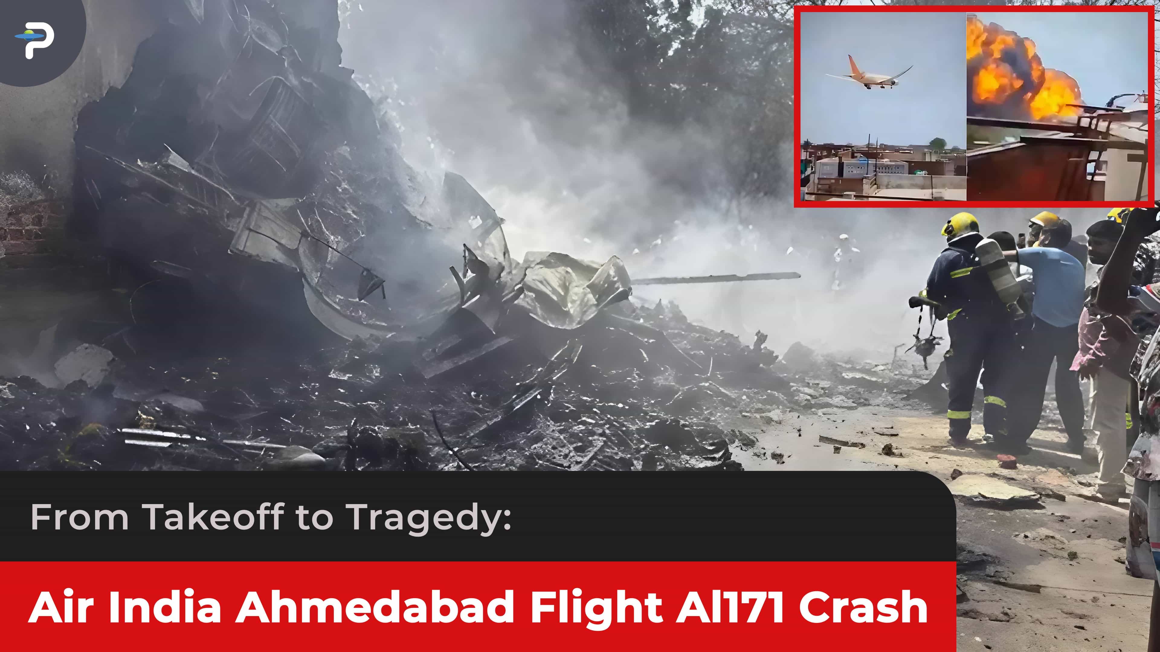 From Takeoff to Tragedy: A Timeline of the Air India Ahmedabad Flight AI171 Crash.